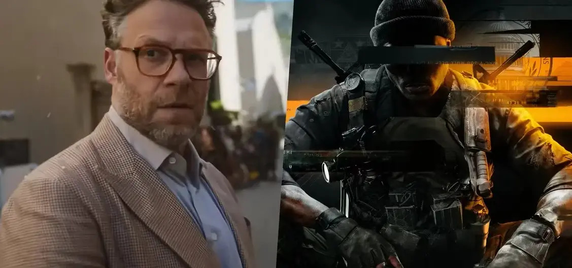 Porovnání Seta Rogena s operátorem z Call of Duty: BO6