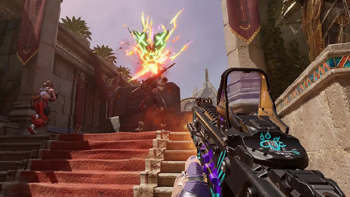 Headshot in game Fragpunk by MagicStark