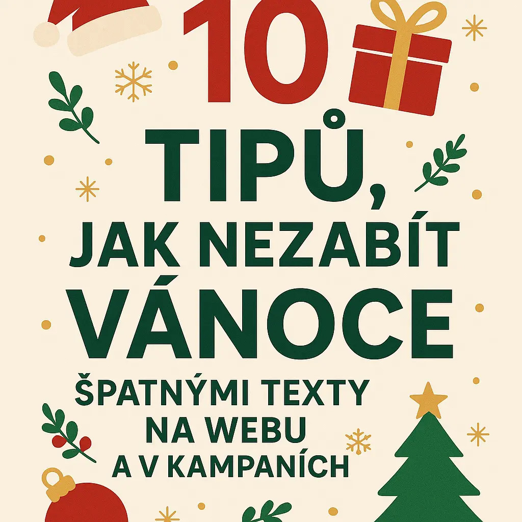 10 tipů, jak nezabít Vánoce špatnými texty na webu a v kampaních by MagicStark