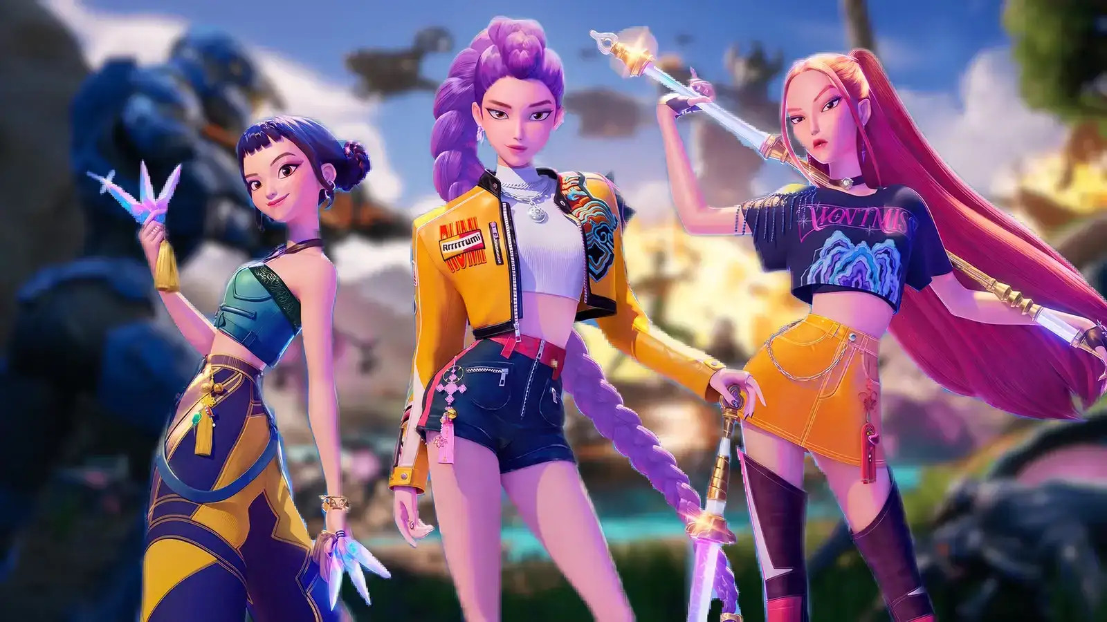 Fortnite Teases K-Pop Demon Hunters Collab by MagicStark