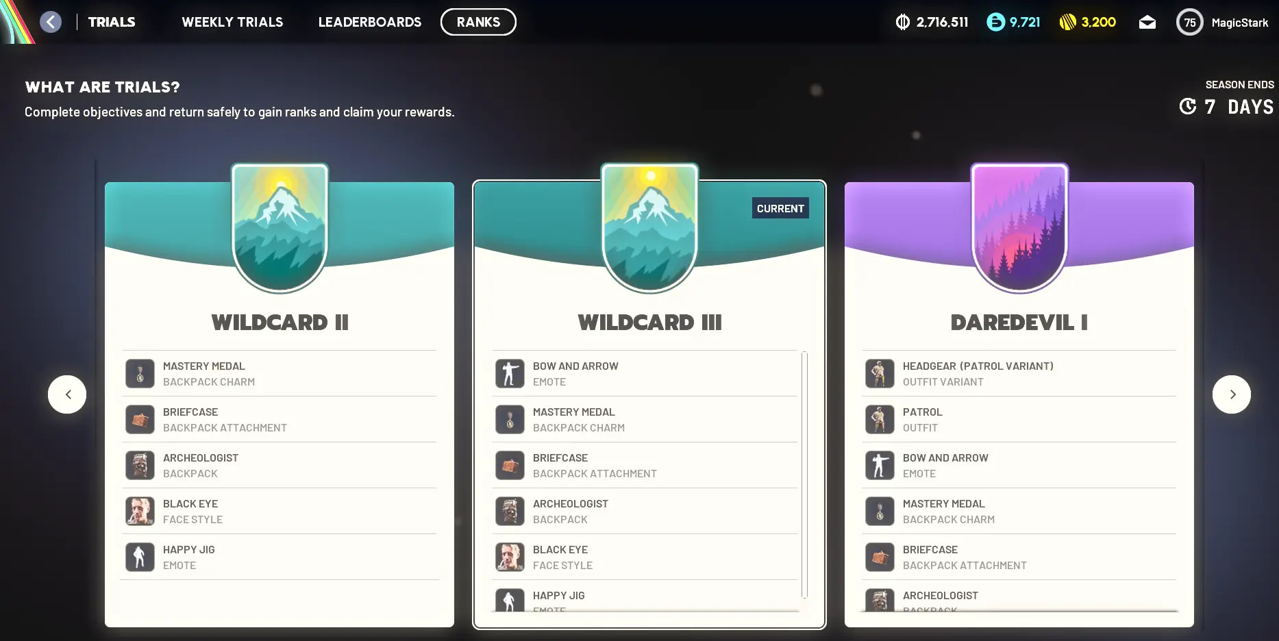 Trial Rank v Arc Raiders